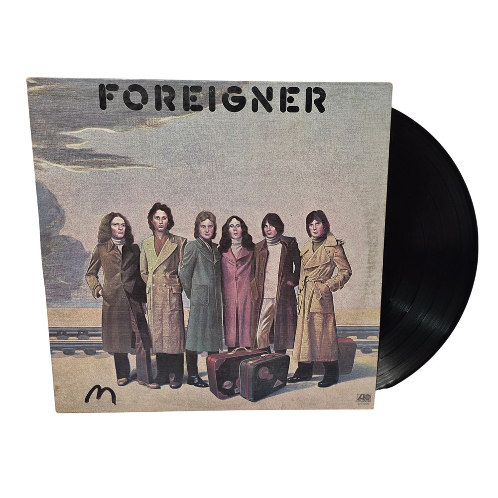 Foreigner Self-Titled Vinyl LP Album 1977 Atlantic SD Feels Like First Time*